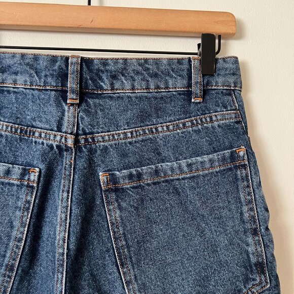 Farm Rio x Anthropologie Colorful Crochet High Rise Denim Shorts Women's Size 27 - Picture 6 of 9